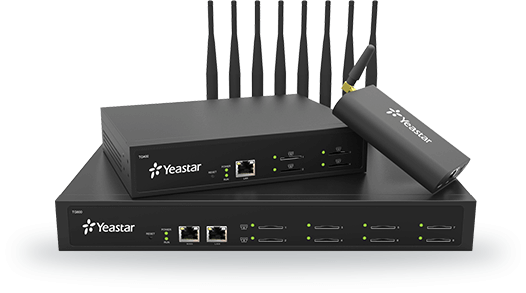 YEASTAR GSM-Gateway TG400 4x Kanal - Voice-Over-IP ( TG400_GSM )