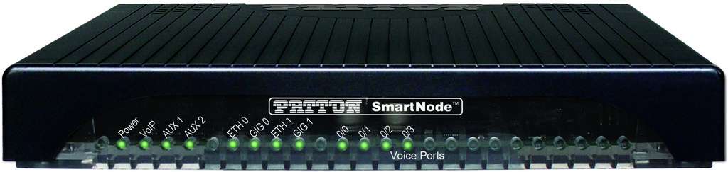 PATTON SmartNode 4141, VoIP-Gateway, 2 FXS, 2 VoIP, 2*Eth.