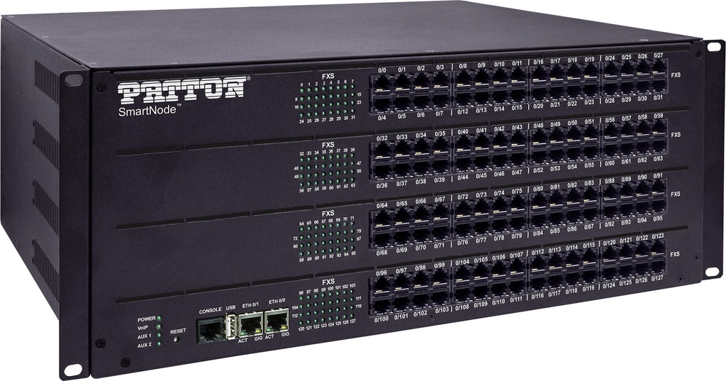 PATTON SmartNode 4741 VoIP Gateway, 48 FXS on RJ11&2xRJ21-50pin