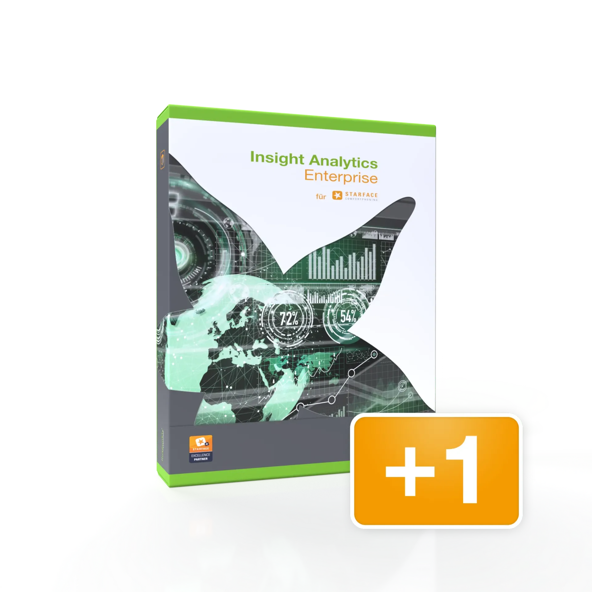 [SF-INA-ENT-ADD1-K] Insight Analytics Enterprise 1 zusätzlicher Benutzer