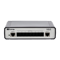 PHYBRIDGE NV-PL-08 PoLRE 8 Port Switch inkl. 2 PhyLink Adapter 10 Mbps und PoE über 1 Paar UTP Kabel
