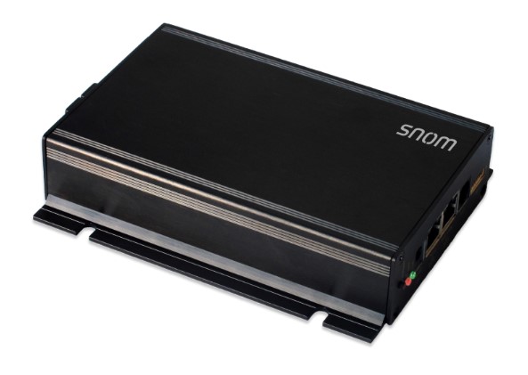 SNOM TECHNOLOGY SNOM PA1+ SIP Durchsagesystem inkl. Halterungen, Schrauben, Dübel für Wandmontage