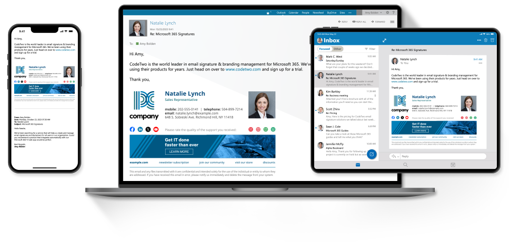 CodeTwo Email Signatures 365